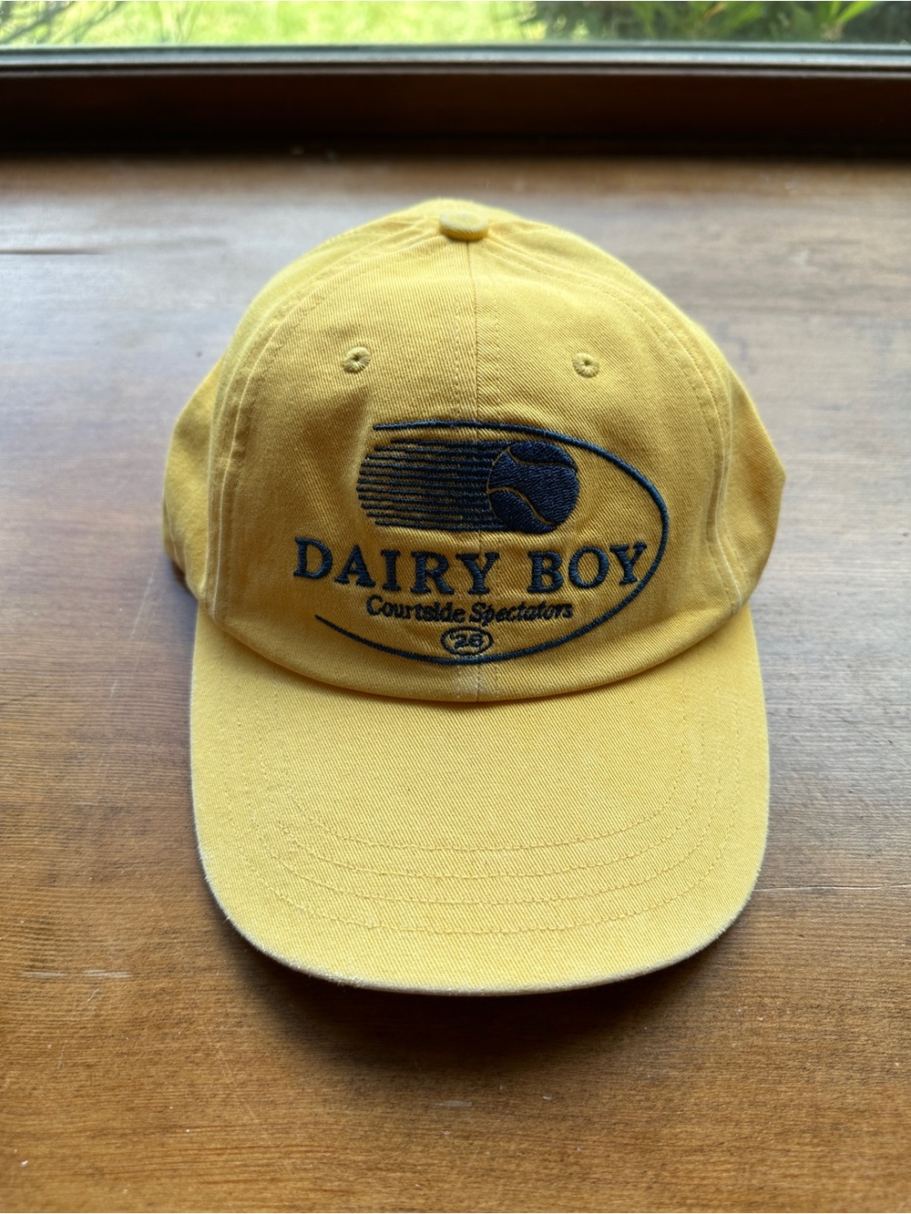 Brand New Dairy Boy Courtside Hat in Yellow